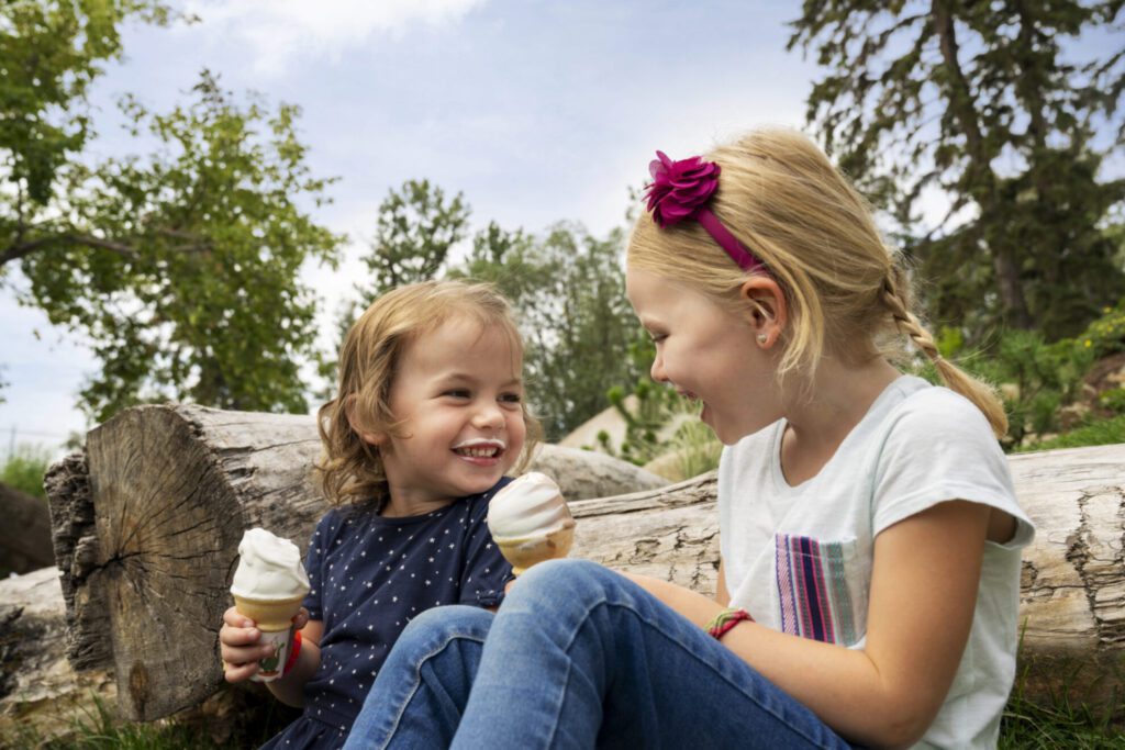 Kids at the Calgary Zoo