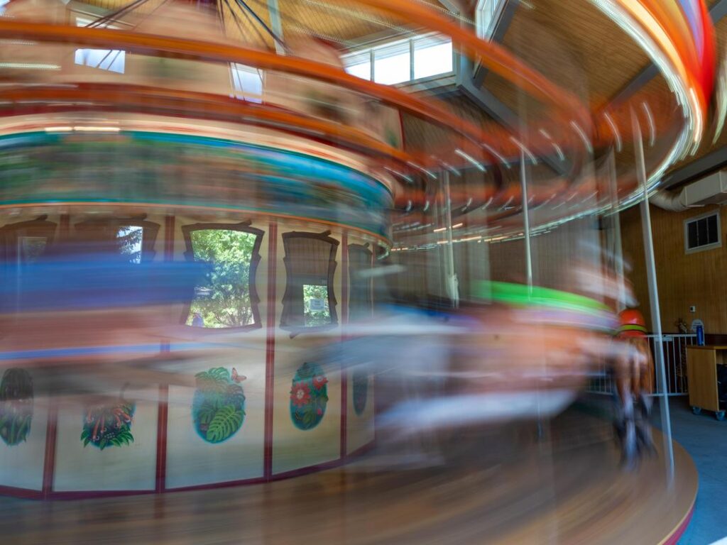 Co-op kids zone rides