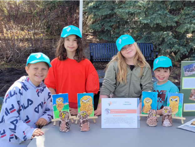 Conservation Champions presenting at the Calgary Zoo