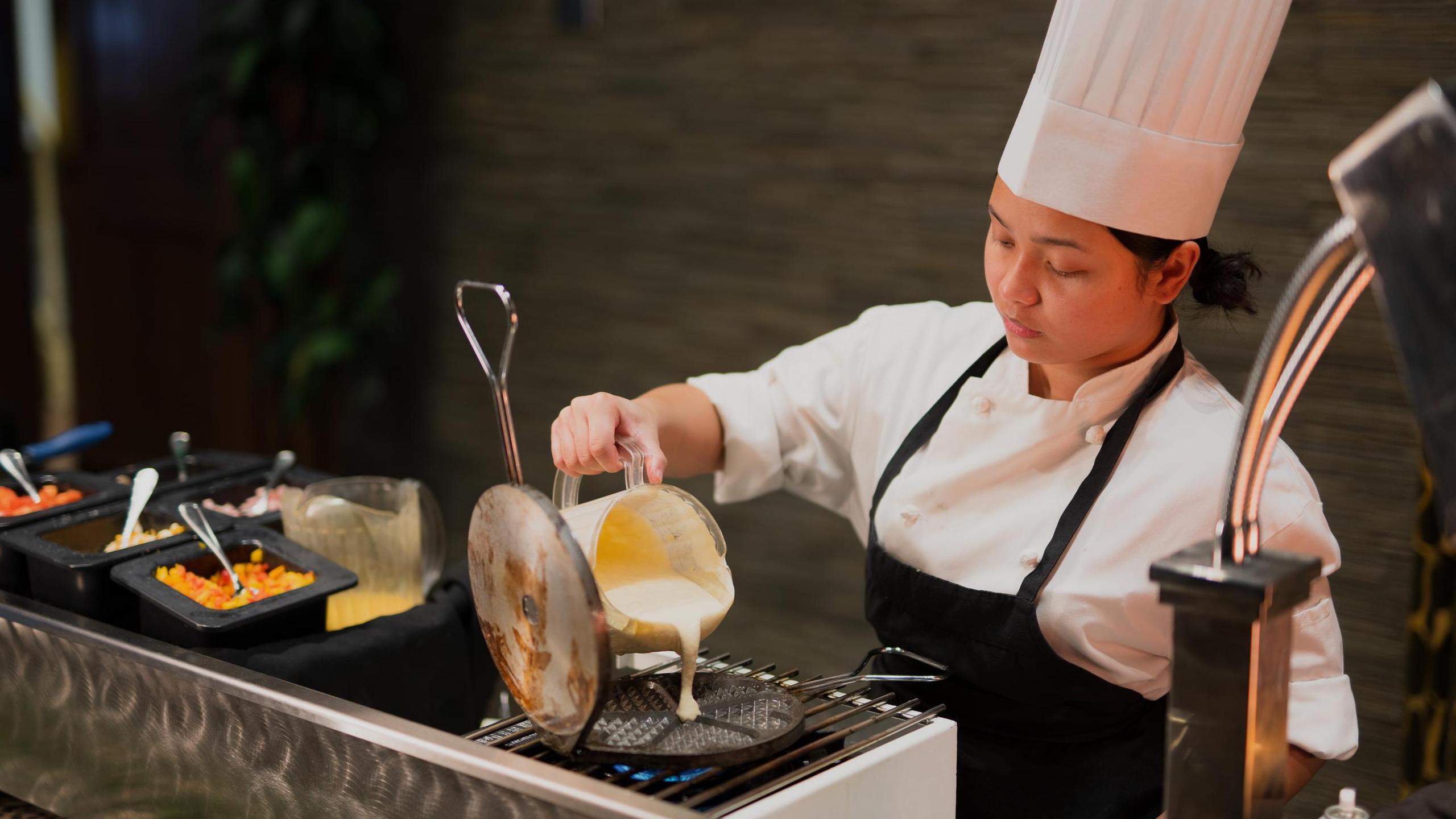 Holiday brunch - Waffles